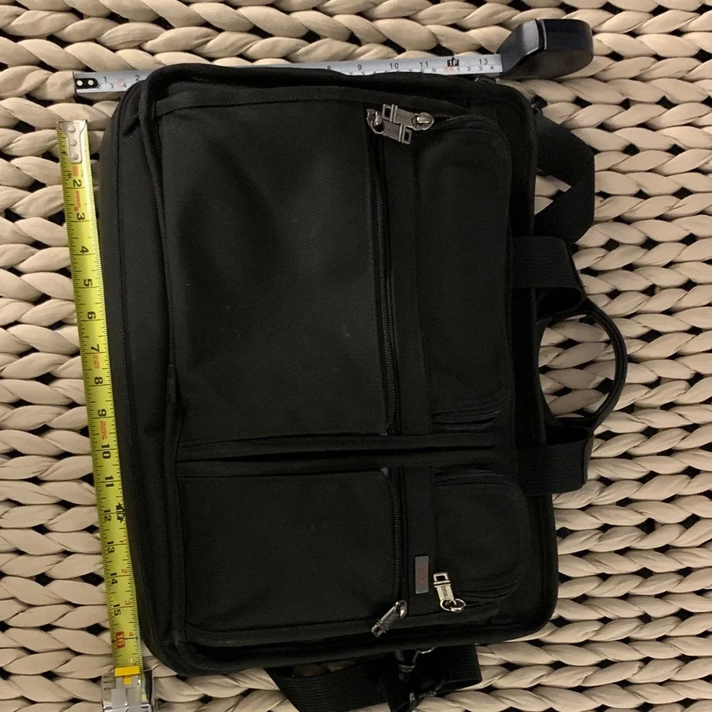 Tumi Black Men's Briefcase (Ballistic Nylon)